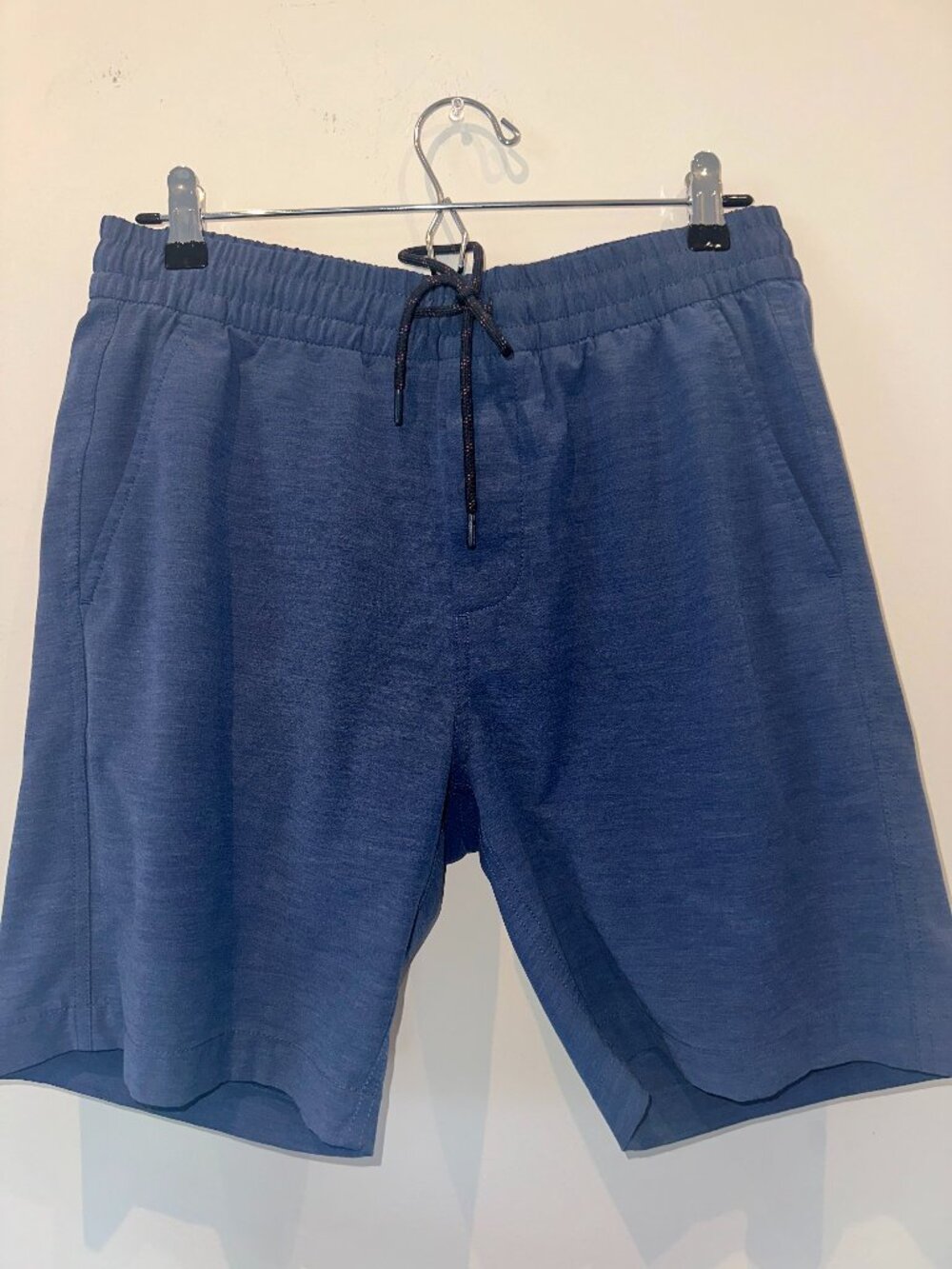 Faherty Brand Blue All Day Shorts Performance Board shorts
